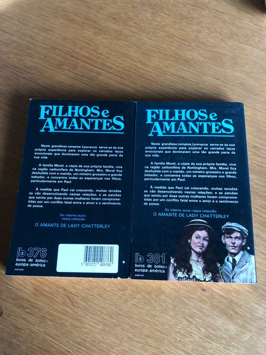 Filhos e Amantes   VOL. 1 e 2    D. H. LAWRENCE