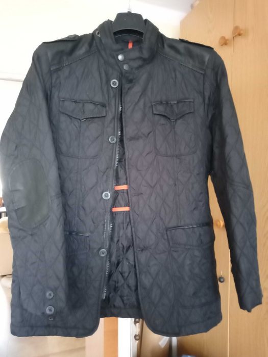 kurtka czarna, ocieplana XL - męska