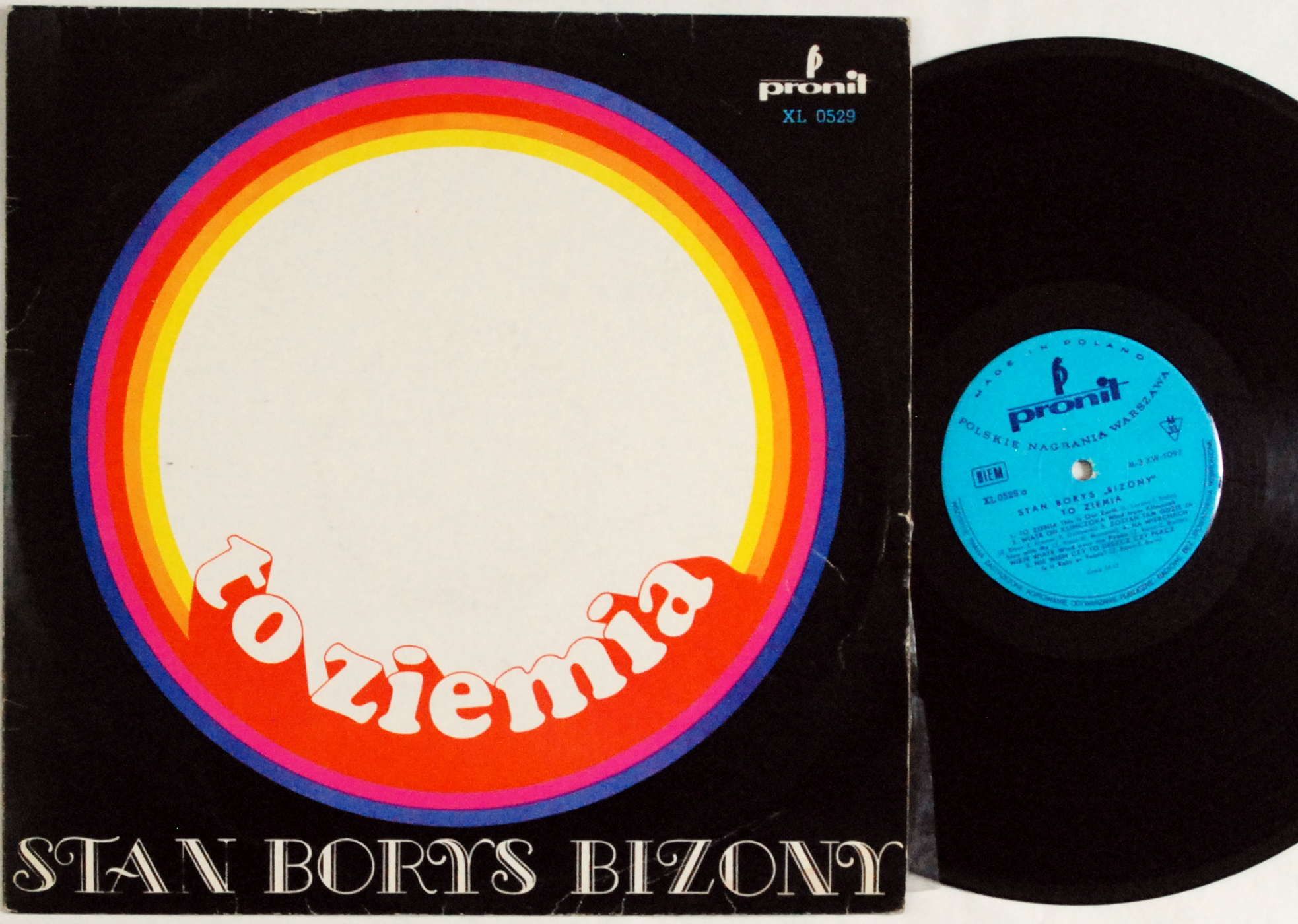 Stan Borys i Bizony - To ziemia (Pronit - XL 0529) MONO 1969r.