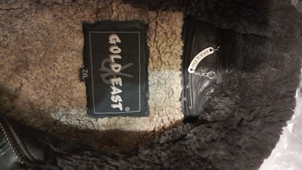 Куртка кожана зимова чоловіча