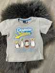 T-shirt pingwiny z Madagaskaru 128 jak nowy bawełna