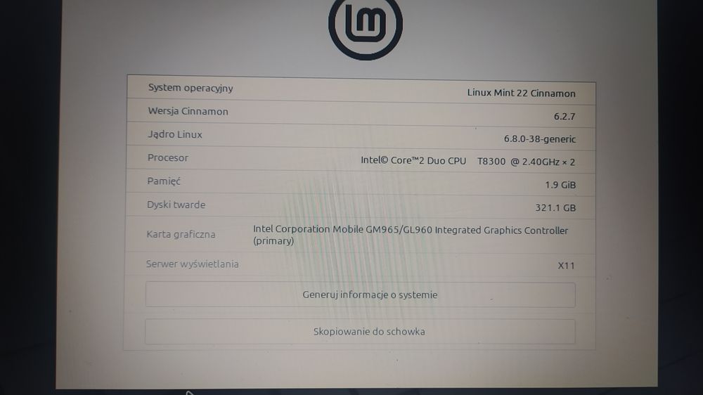 Laptop Toshiba sprawny