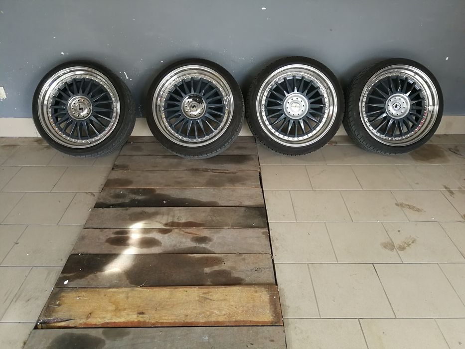 Schmidt cc 19" 3tlg 5x112 radinox custom skręcane