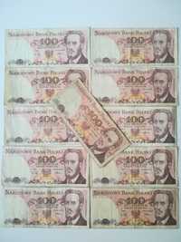 Sprzedam Polskie Banknoty 100zł Waryński