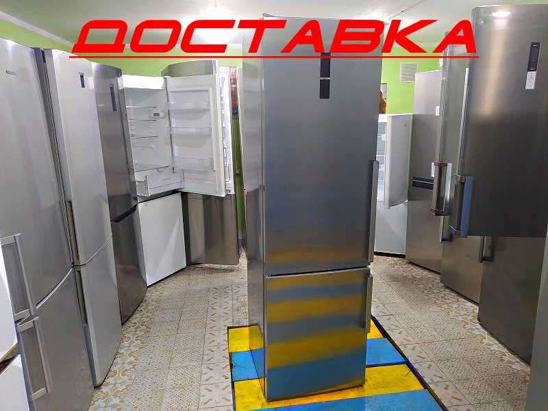 Холодильник Gorenje NRK6203TX  з морозильною камерою