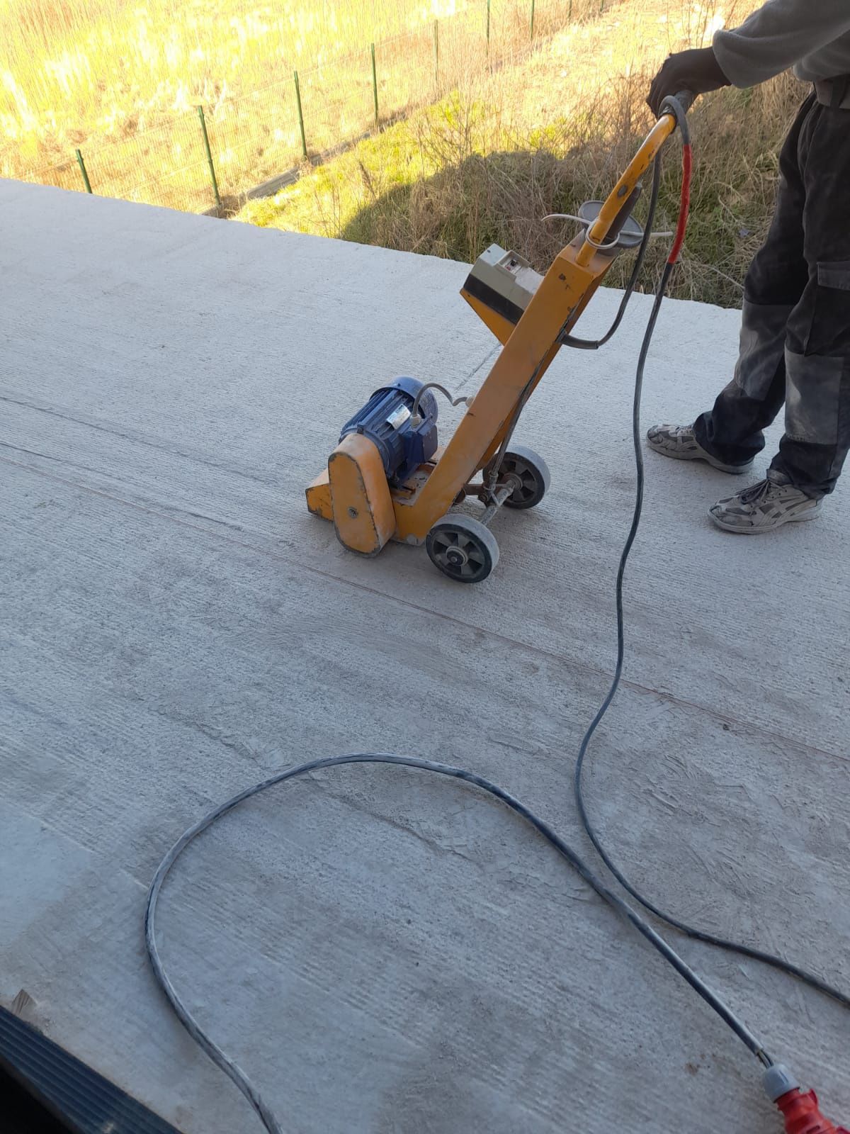 Frezowanie betonu- równanie zdzieranie betonu