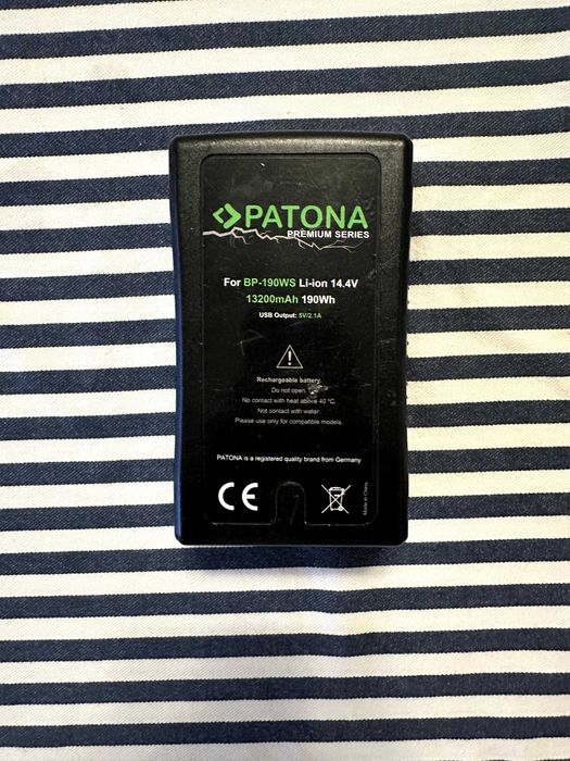 PATONA Bateria V-Mount 190Wh