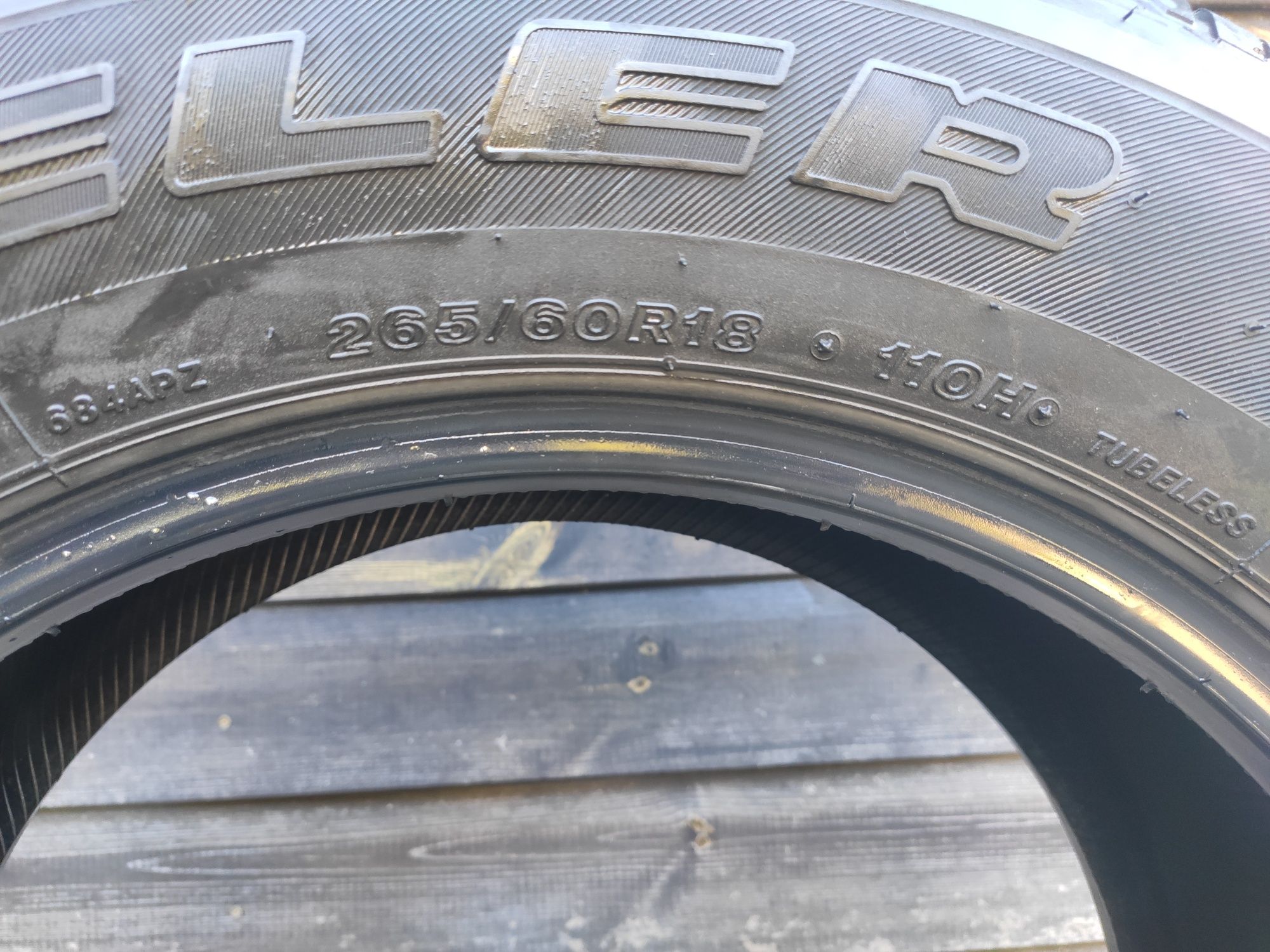 Opony letnie Bridgestone Dueler H/T  265/60 r18