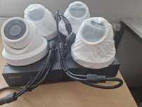 Zestaw IP monitoringu 4 szt kamery 6MP