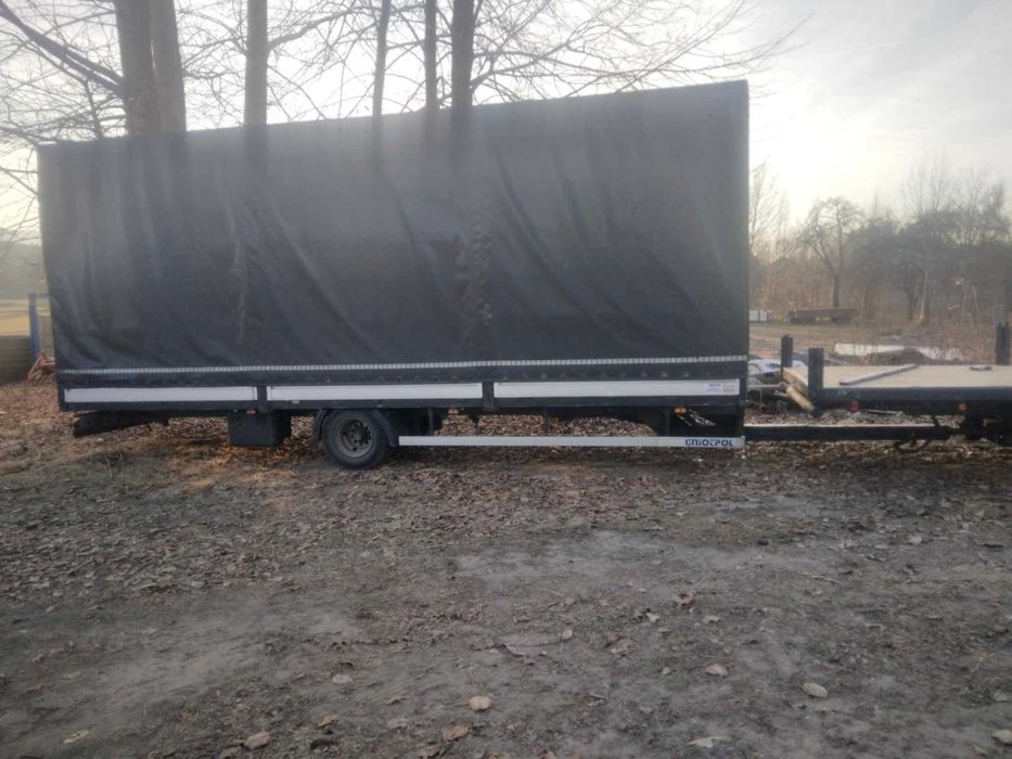 Zabudowa Skrzynia Ładunkowa Plandeka Firanka Kontener Drzwi Aluminiowe