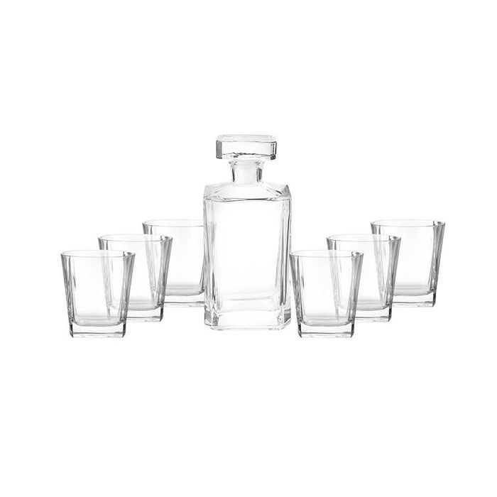 Zestaw do Whisky ASTON Karafka 0,75L 6 Szklanek 280ML