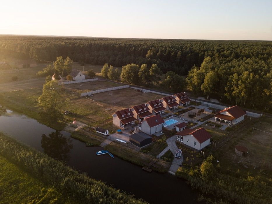 domki letniskowe całoroczne do wynajecia basen sauna jezioro