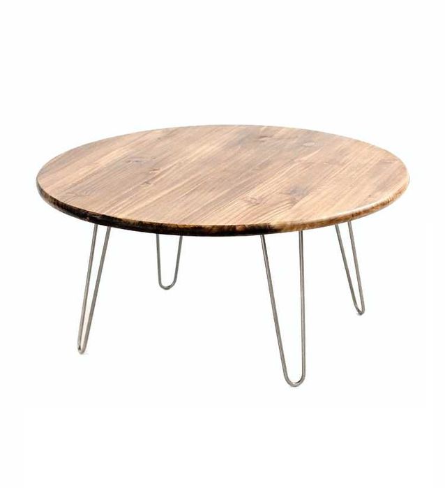 blat dębowy okrągły 80cm