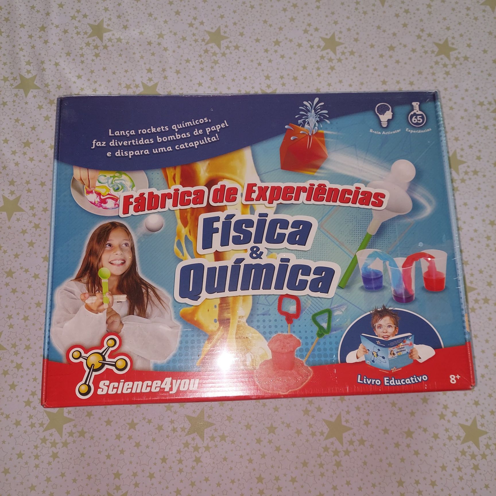 Brinquedo Educativo - Fábrica de experiências  de Física & Química