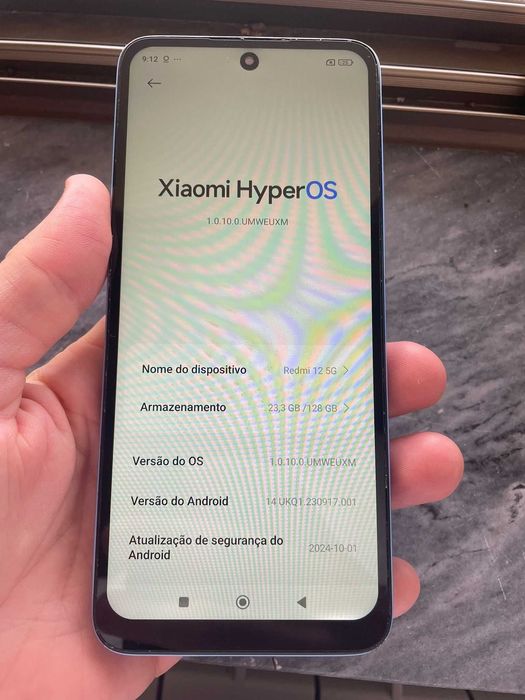 Xiaomi Redmi 12 128GB Armazenamento