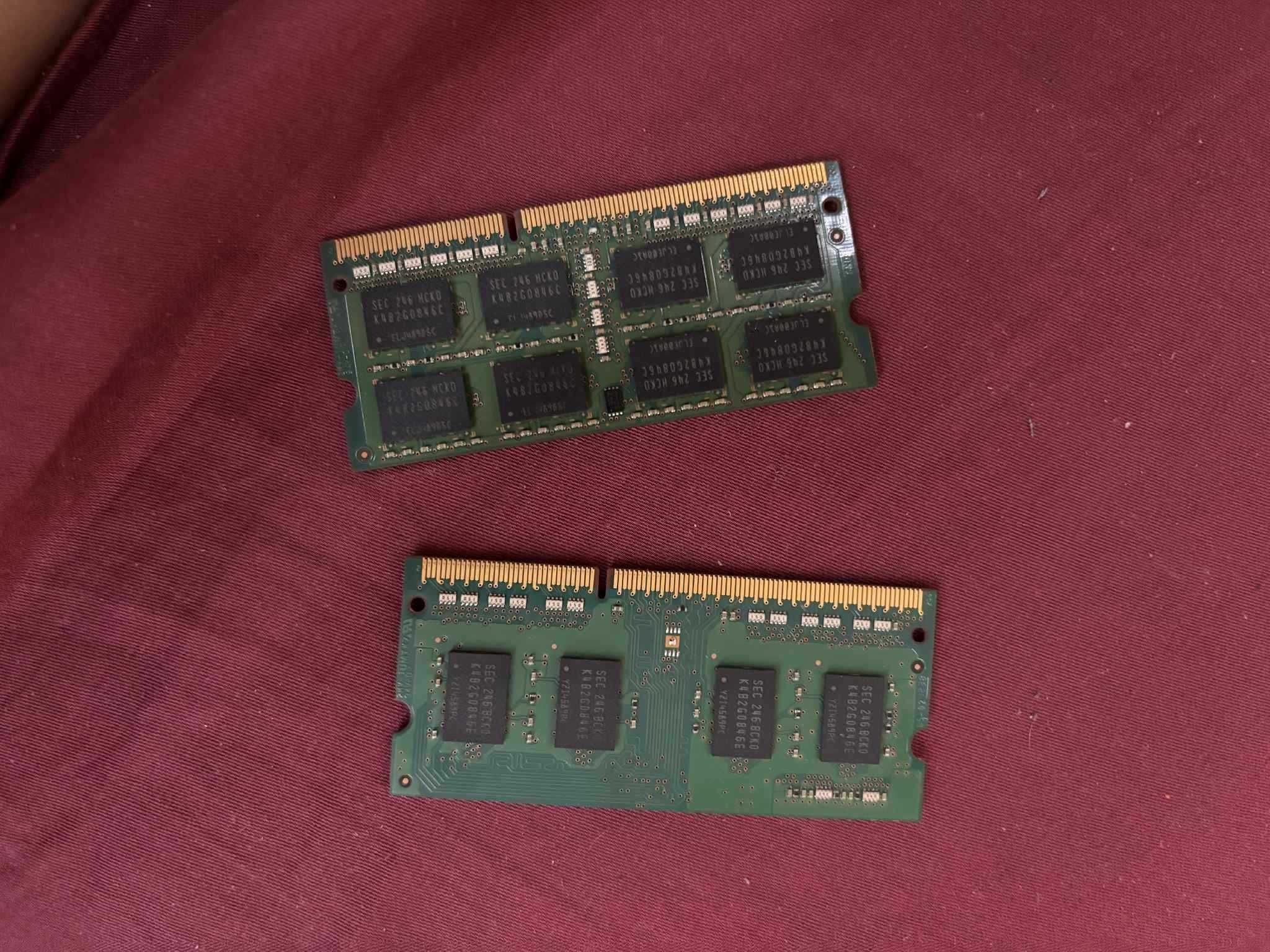 Pamięci RAM 2GB + 4GB DDR3 SO-DIMM Ssamsung