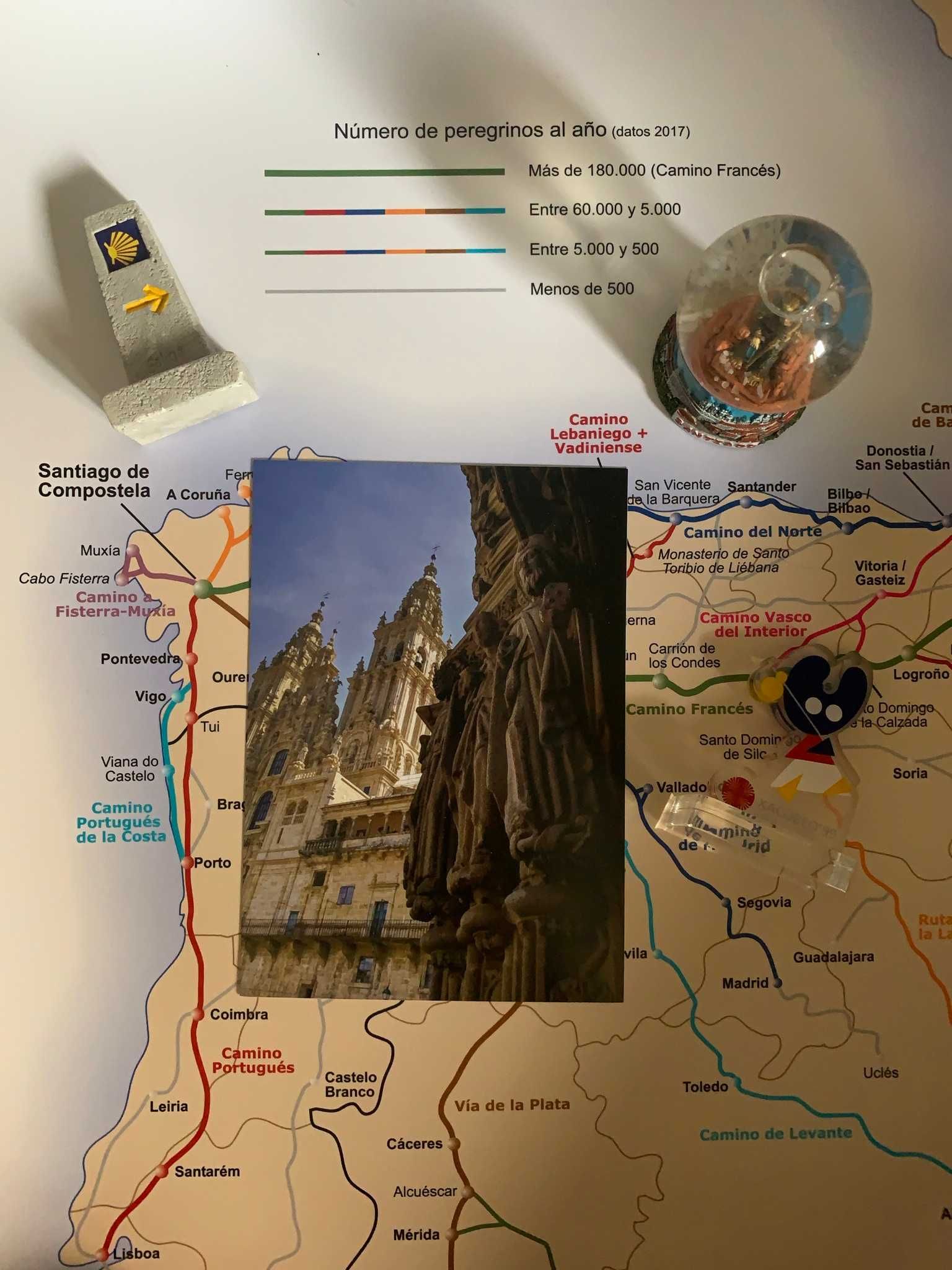 Postal Santiago de Compostela - Edição Xacobeo 2021-22
