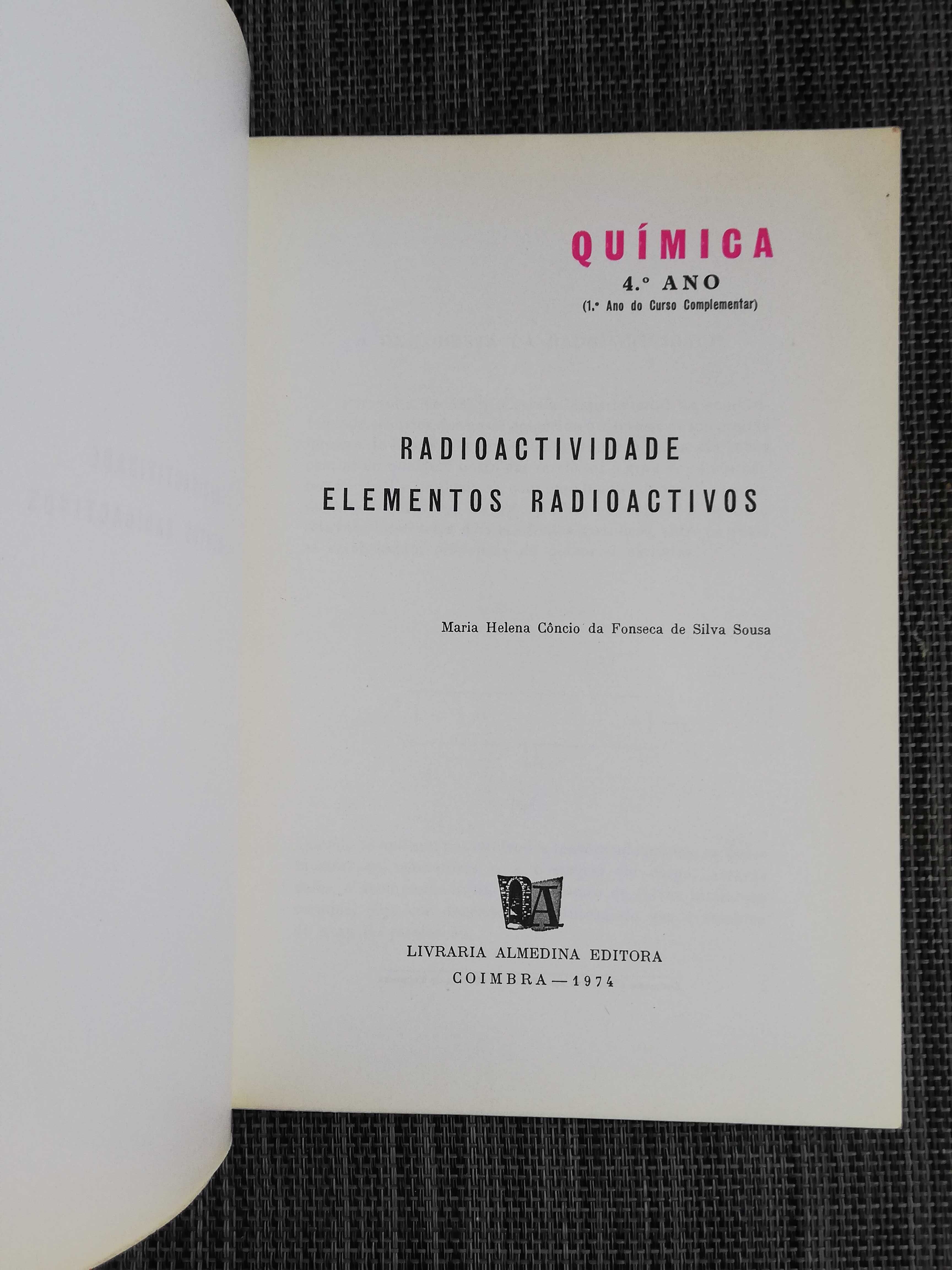 Química: Radioactividade, Elementos radioactivos (portes grátis)