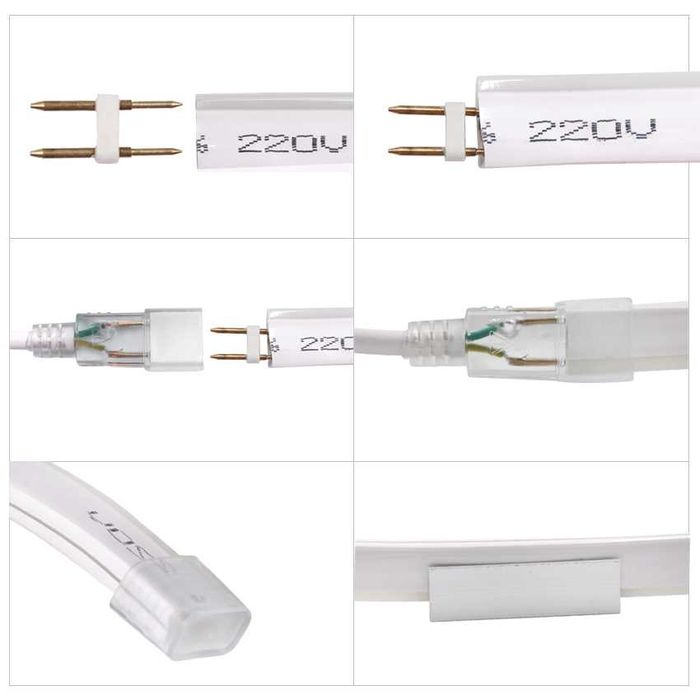 LED неон гнучкий RGB 220В ІР65 є великий вибір неону оптом і роздріб