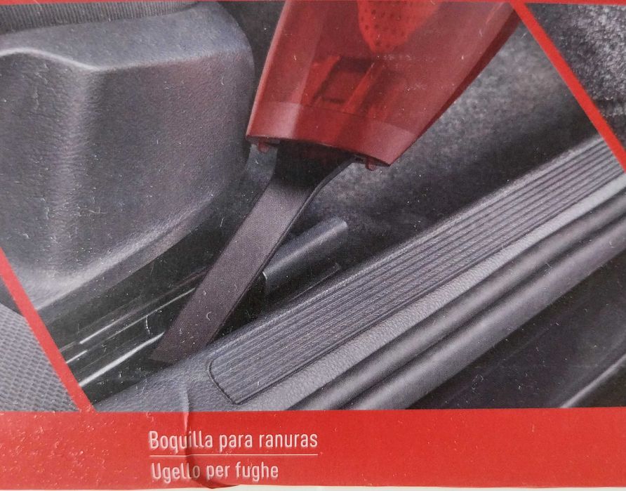 Aspirador de mão 12V para carro