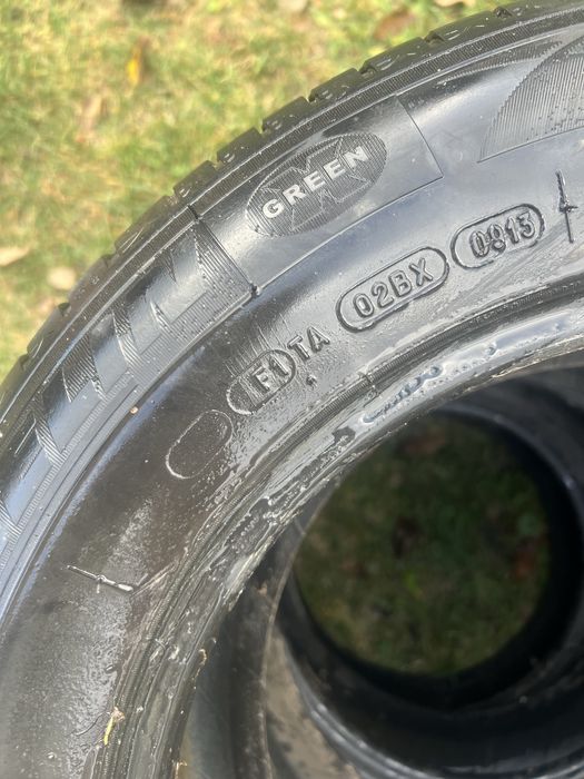 Терміново Комплект резини літо MICHELIN green б/в