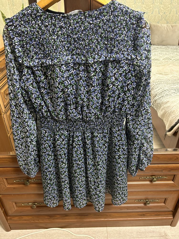 Платье шифоновое Zara