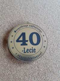 Medal jubileuszowy 40 lecie