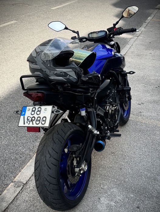 Moto yamaha mt 07