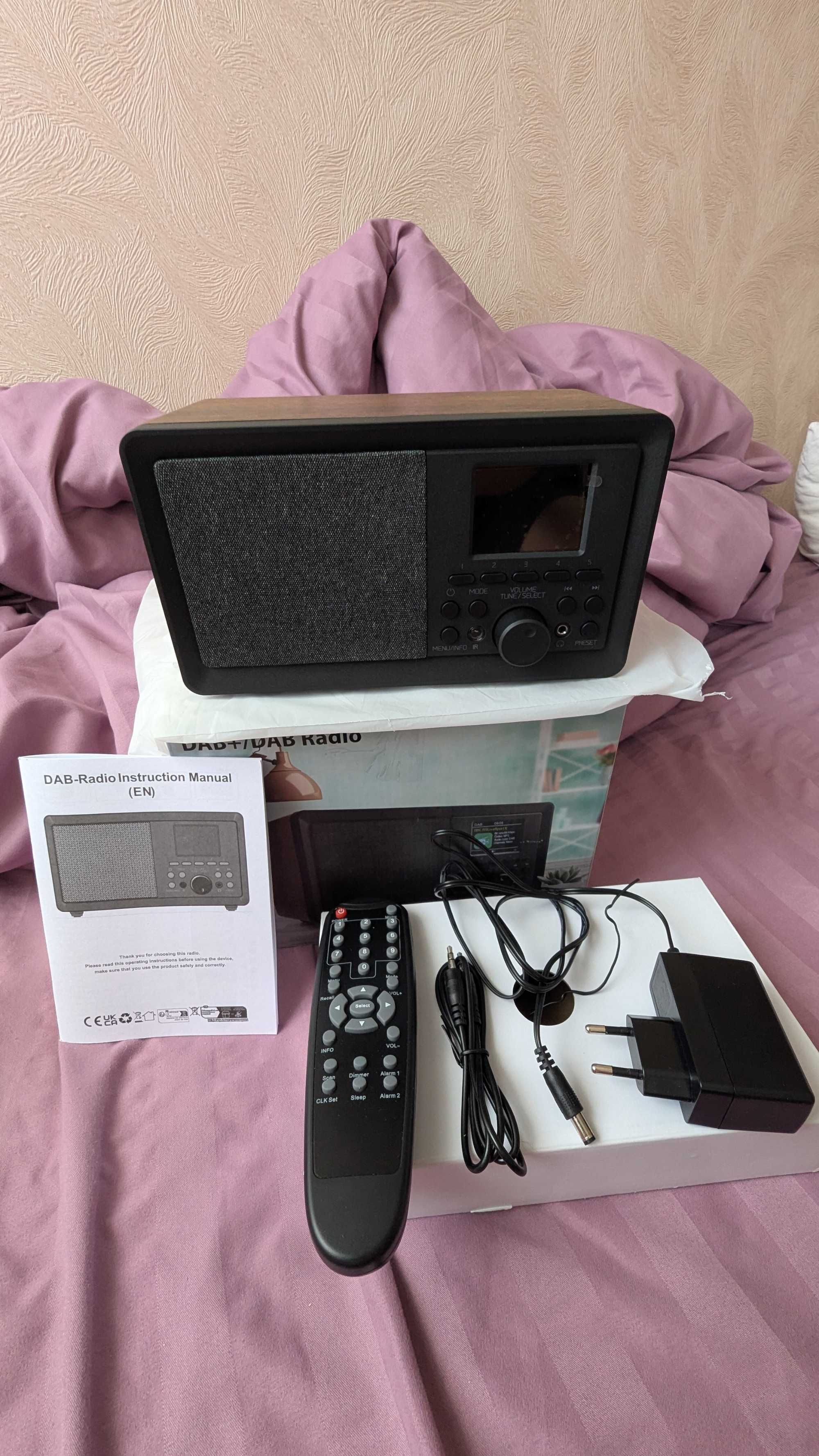 Радіо DAB+DAB Radio з блютузом і пультом