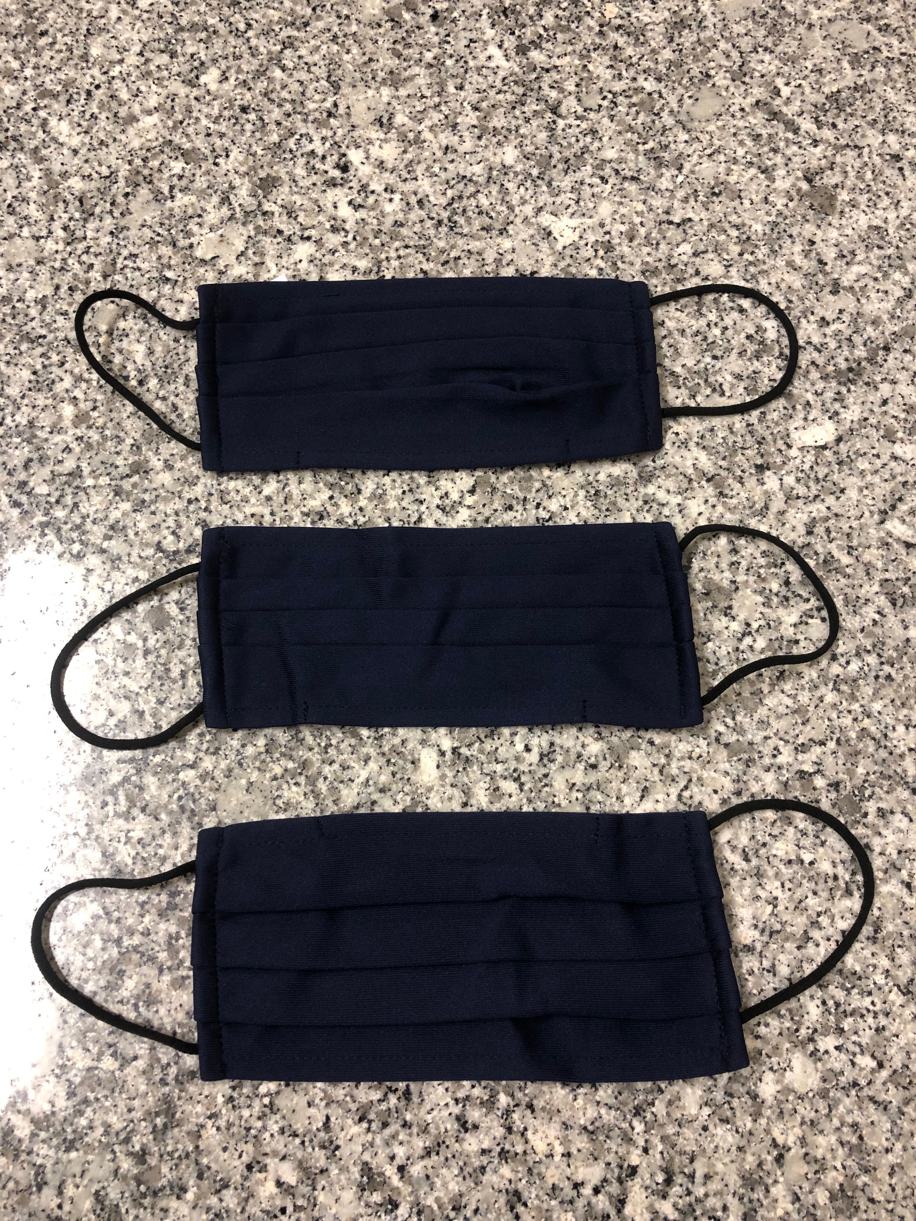 Conjunto de 3 máscaras de pano
