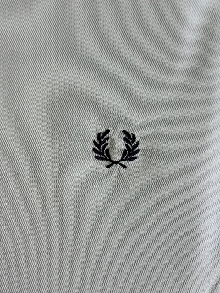Футболка біла чоловіча Fred Perry оригінал преміальна спортивна