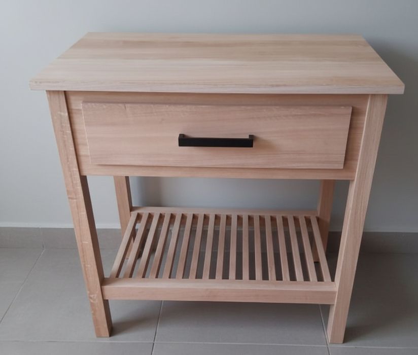 Szafka łazienkowa drewniana