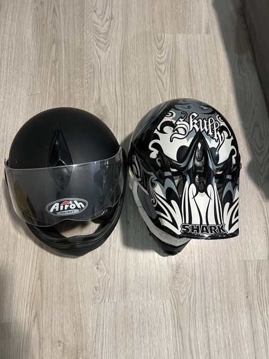 Capacetes M Airoh e Shark