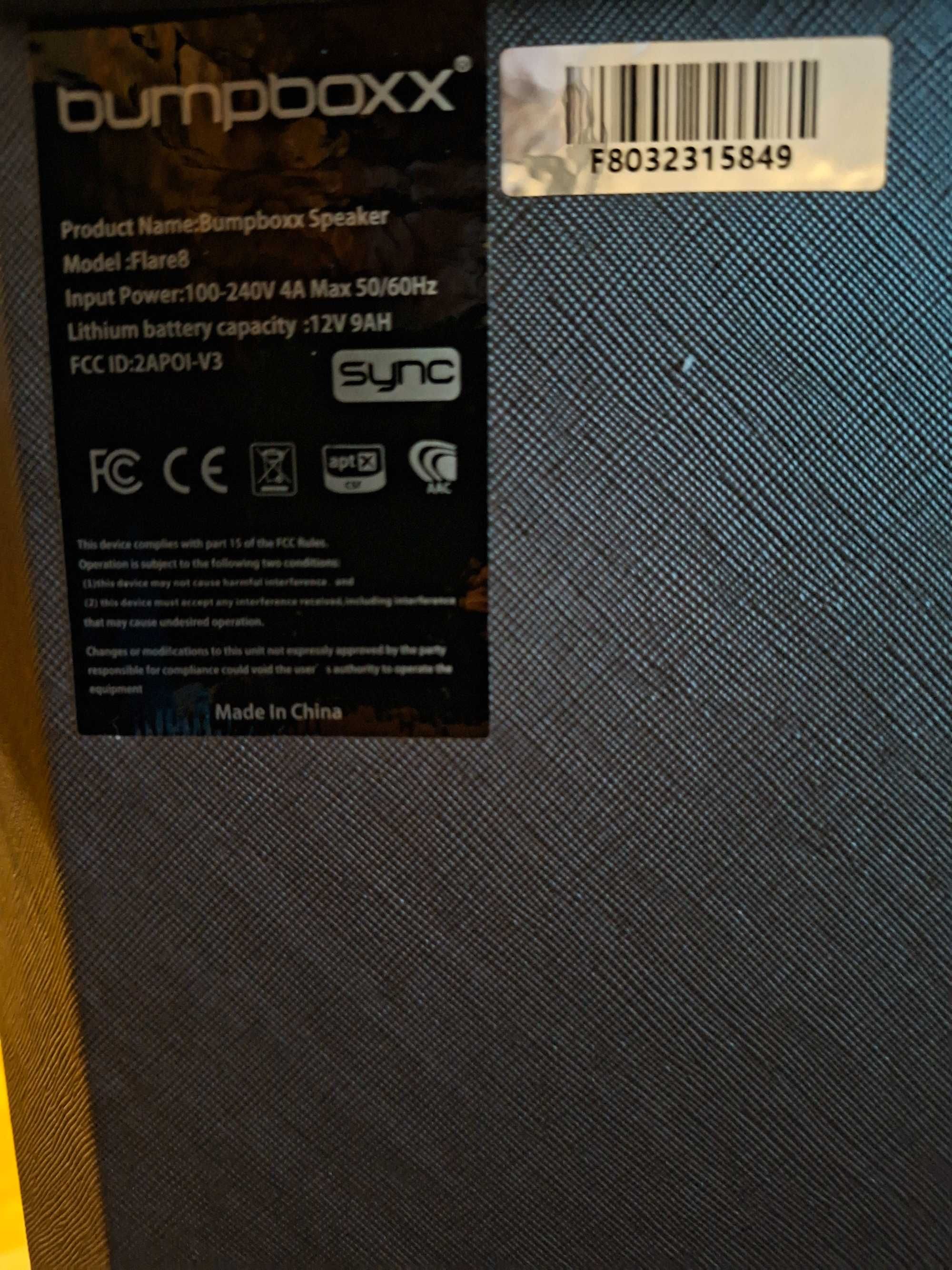 BUMPBOXX Monster GŁOŚNIK Flare 8 nowy