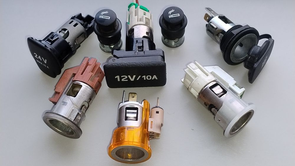 Розетка прикурювача 12v -24v