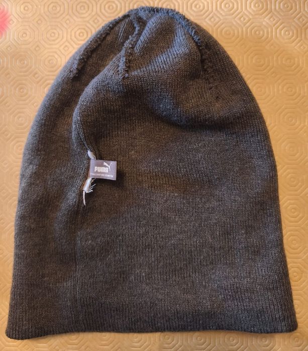 Gorro Puma azul/cinzento  adulto