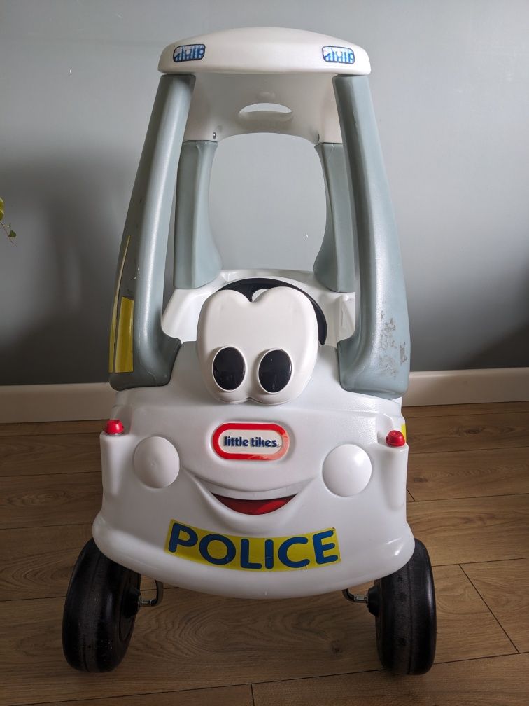 Jeździk Little Tikes Cozy Coupe policja biała