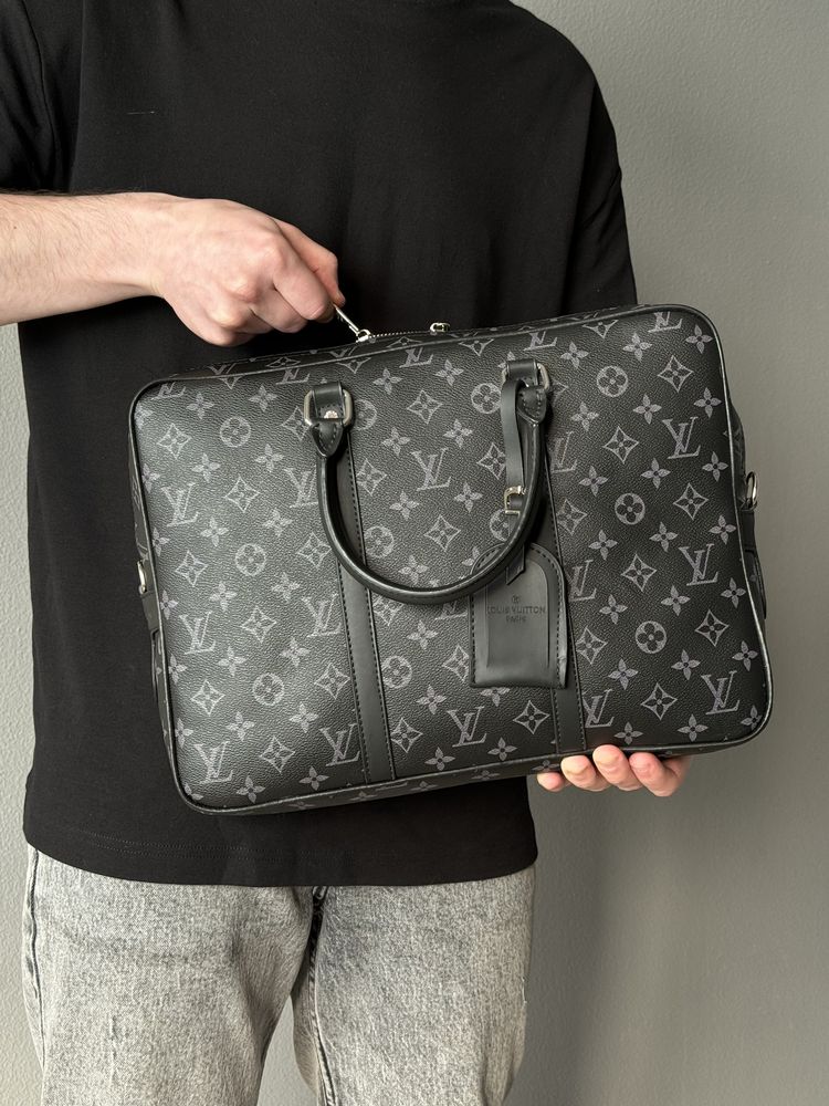 Чоловіча сумка Louis Vuitton мужская сумка для ноутбука барсетка клатч