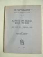 Apontamentos sobre Museologia Museus Etnológicos.
