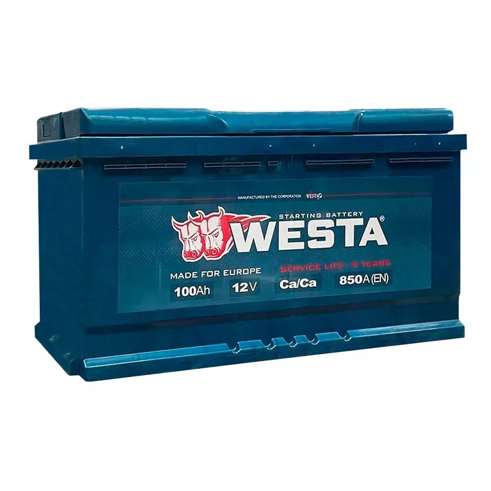 Автомобильный аккумулятор WESTA 6CT-100Ah АзЕ