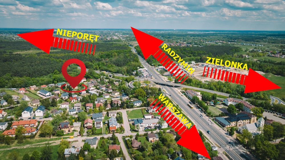 Wynajmę Dom z działką - Marki Struga - Piękna okolica!