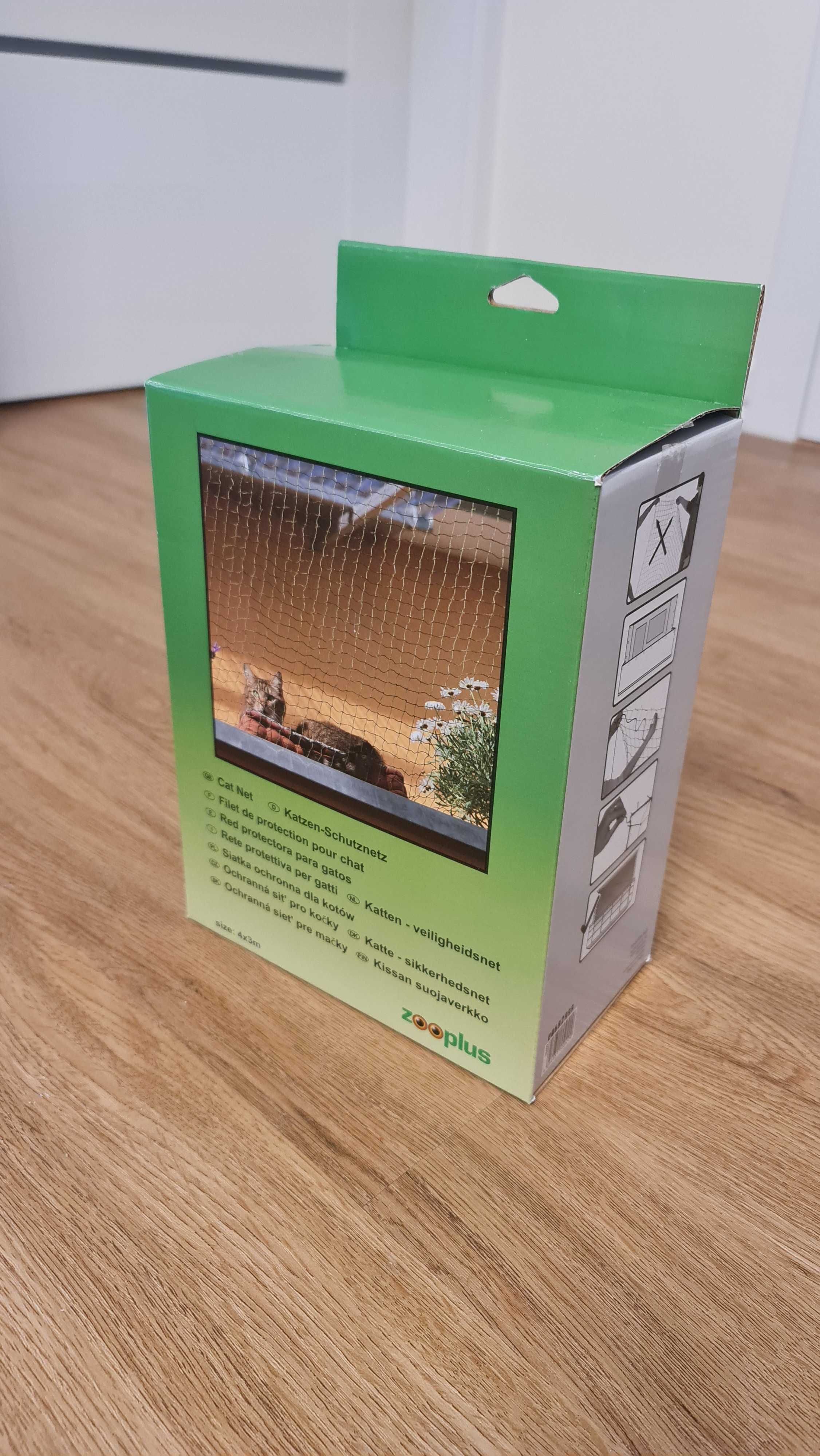 Siatka na balkon zabezpieczająca kota
