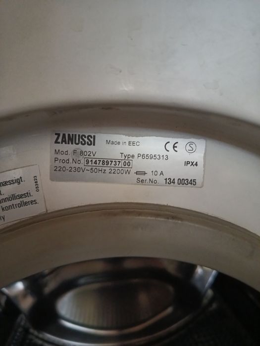 Пральна машина Zanussi aquacycle 900