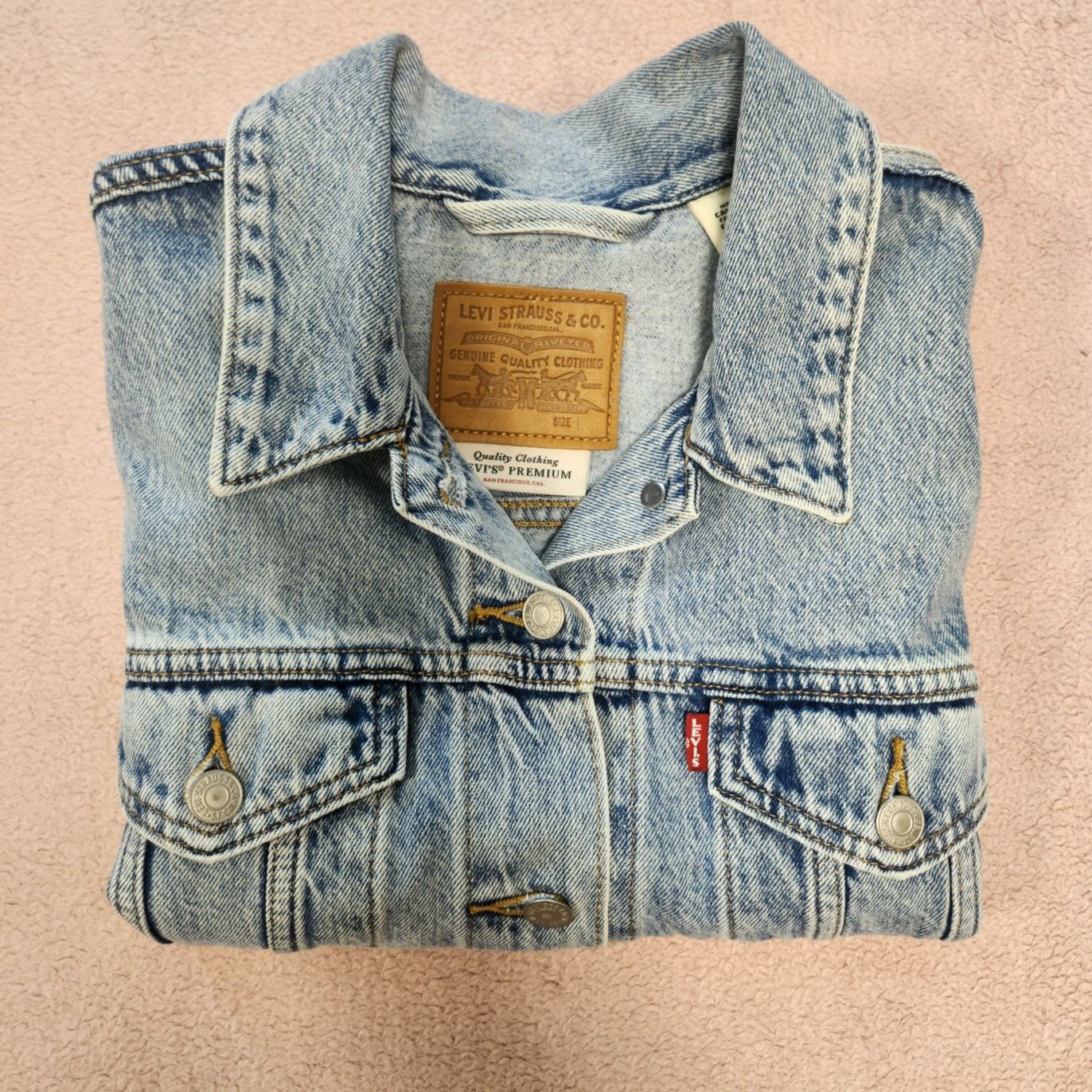 Levi's Куртка,джинсовка. Розм L