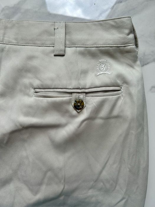 Spodnie męskie Tommy Hilfiger tailored chinos oliwkowe cienkie duże