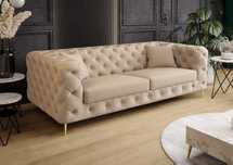 Sofa Boston Chesterfield Glamour Pikowana Ekskluzywna VeroLux