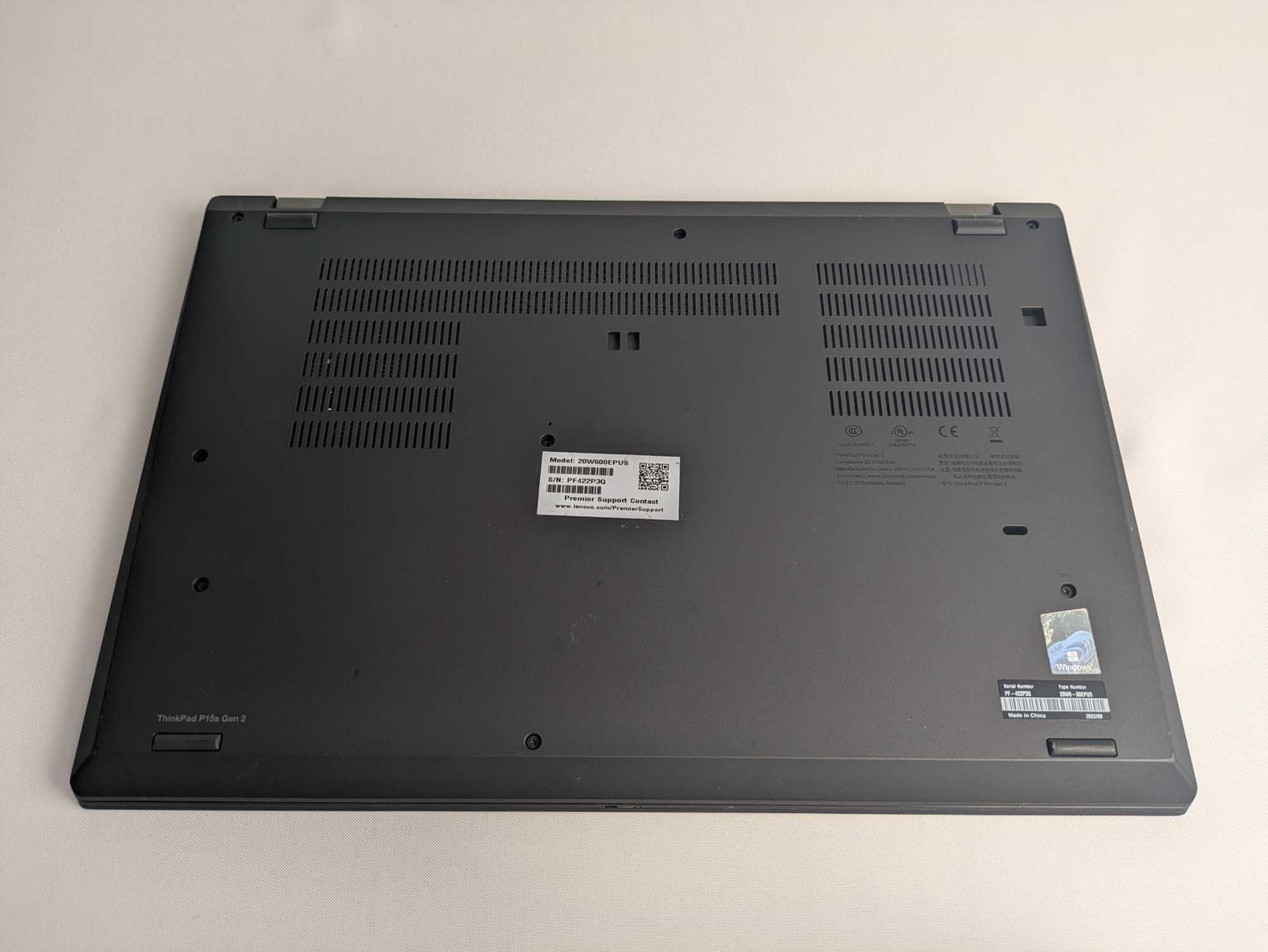ThinkPad P15s Gen 2 i7-1185G7 Nvidia T500-4GB 32/1000 АКБ=100% LTE-5G