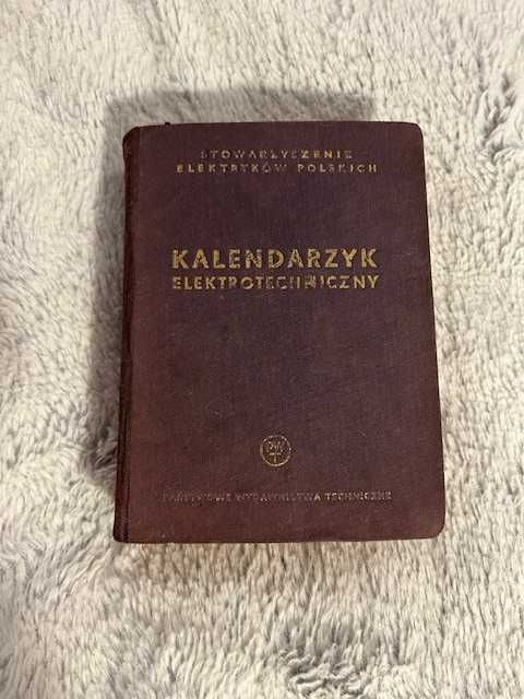 Kalendarzyk elektrotechniczny 1954 - 1955 Prof. d-ra B. Konorskiego