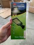 Lampa Solarna Uliczna 200 W Led Czujnik Ruchu Zmierzchu + Pilot