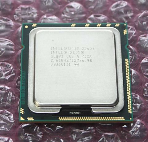 Процессор Intel Xeon X5650 2.66GHz Socket 1366 - 6 ядер, 12 потоков